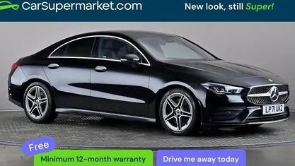 Used Mercedes CLA250 AMG Line Premium Plus 224 HP (164 kW) 2022 Black Sedan