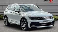 White Used 2020 VW Tiguan SEL SUV | £24,500 (Fair price)
