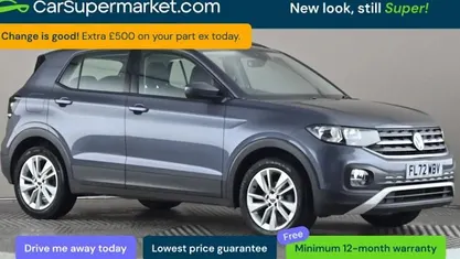 Used VW T-Cross SE 110 HP (80 kW) 2022 Grey SUV