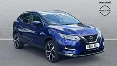 Blue Used 2018 Nissan Qashqai Tekna SUV | £11,659 (Fair price)