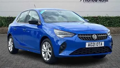 Used Vauxhall Corsa Elite 75 HP (55 kW) 2021 Blue Hatchback
