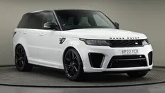 Fuji white Used 2022 Land Rover Range Rover Sport SVR SUV | £56,000 (Fair price)