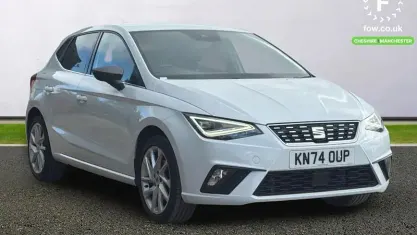 Used Seat Ibiza XCELLENCE 116 HP (85 kW) 2024 White Hatchback