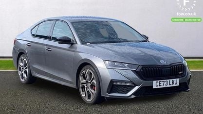 Begagnad Skoda Octavia vRS 245 HK (180 kW) 2023 Grå Halvkombi