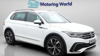 Used VW Tiguan R-line 150 HP (110 kW) 2023 White SUV