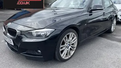 Begagnad BMW 320 M Sport 184 HK (135 kW) 2014 Svart Sedan