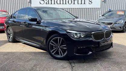 Used BMW 740 M Sport 320 HP (235 kW) 2018 Black Sedan