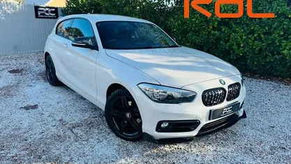 White Used 2017 BMW 118 Sport Line Hatchback | £10,995 (Fair price)