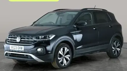 Used VW T-Cross Black Edition 110 HP (80 kW) 2023 Black SUV