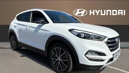 Begagnad Hyundai Tucson GO! 116 HK (85 kW) 2018 Vit SUV