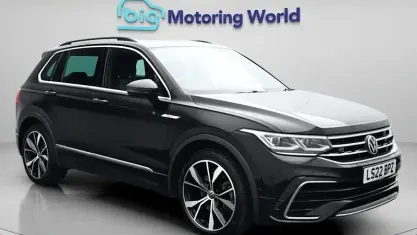 Used VW Tiguan R-line 190 HP (139 kW) 2022 Black SUV