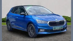 Blue Used 2025 Skoda Fabia Design Edition Hatchback | £19,758 (Fair price)