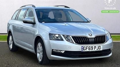 Używany Skoda Octavia SE Technology 116 KM (85 kW) 2019 Srebrny Kombi