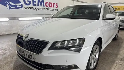 Used Skoda Superb Business Line 150 HP (110 kW) 2016 White Estate