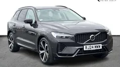 Platinum grey Used 2024 Volvo XC60 Ultimate SUV | £46,590 (Fair price)