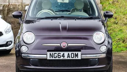 Used Fiat 500 Lounge 105 HP (77 kW) 2014 Mauve/purple Hatchback