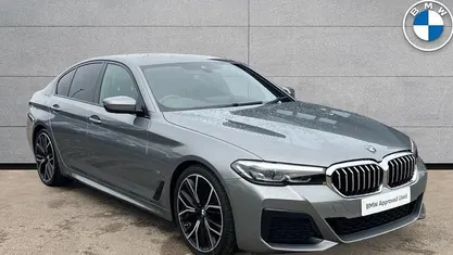 Grey Used 2023 BMW 520 M Sport Sedan | £29,646 (Fair price)