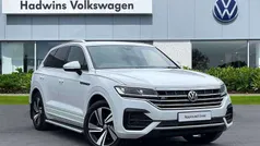 White Used 2018 VW Touareg R-line SUV | £29,495 (A bit pricey)