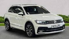 White Used 2020 VW Tiguan R-line SUV | £21,614 (Fair price)