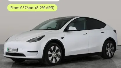 Used Tesla Model Y Standard Range 254 kW (346 HP) 2023 White SUV