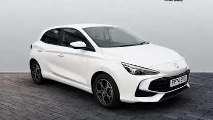 Used MG MG3 Trophy 194 HP (142 kW) 2026 White Hatchback