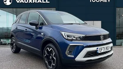 Blue Used 2021 Vauxhall Crossland Elite SUV | £10,995 (Fair price)