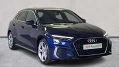 Blue Used 2024 Audi A3 S-Line Hatchback | £27,730 (Fair price)