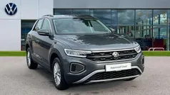 Indium grey metallic Used 2023 VW T-Roc Life SUV | £18,594 (Fair price)