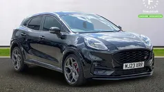 Black Used 2023 Ford Puma ST Hatchback | £20,699 (Fair price)