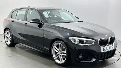 Used BMW 118 M Sport 136 HP (100 kW) 2017 Black Hatchback