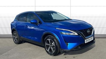 Używany Nissan Qashqai N-Connecta 158 KM (116 kW) 2023 Niebieski SUV