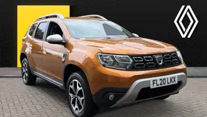 Used Dacia Duster Prestige 101 HP (74 kW) 2020 Orange SUV