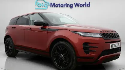 Used Land Rover Range Rover evoque HSE Dynamic 309 HP (227 kW) 2023 Red SUV