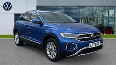 Blue Used 2022 VW T-Roc Style SUV | £22,610 (Fair price)