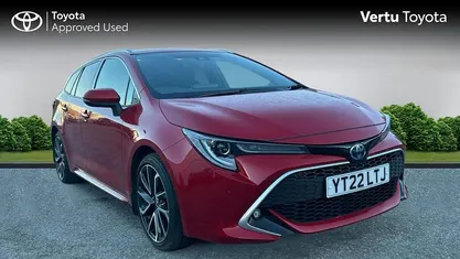 Red Used 2022 Toyota Corolla Sport Estate | £24,383 (Fair price)