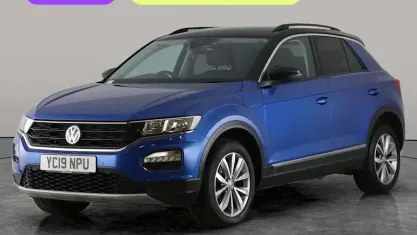 Gebraucht VW T-Roc Design 116 PS (85 kW) 2019 Blau SUV