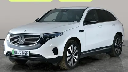 Used Mercedes EQC400 300 kW (408 HP) 2022 White SUV