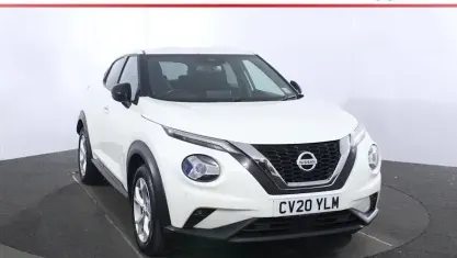 Used Nissan Juke N-Connecta 117 HP (86 kW) 2020 White SUV