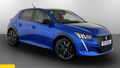 Gebraucht Peugeot 208 Premium 102 PS (75 kW) 2021 Blau Kleinwagen