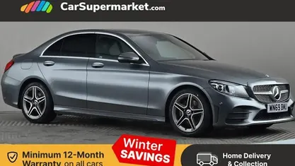 Grey Used 2019 Mercedes C200 AMG Line Premium Sedan | £16,797 (Fair price)