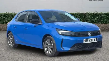 Used Vauxhall Corsa Design Edition 75 HP (55 kW) 2023 Blue Hatchback