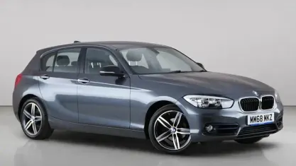 Used BMW 118 Sport Line 150 HP (110 kW) 2018 Grey Hatchback