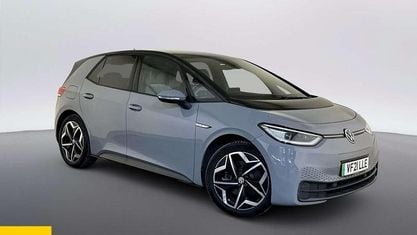 Usado VW ID.3 Pro 150 kW (204 CV) 2021 Gris Utilitario