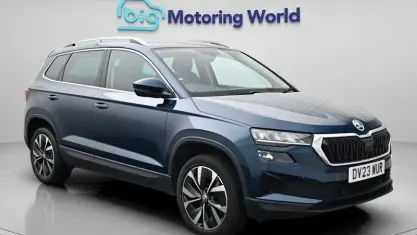 Używany Skoda Karoq SE L 150 KM (110 kW) 2023 Niebieski SUV