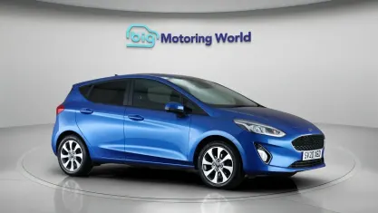 Used Ford Fiesta Trend 95 HP (69 kW) 2020 Blue Hatchback