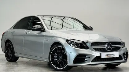 Silver Used 2019 Mercedes C43 AMG Premium Plus Sedan | £26,850 (Fair price)