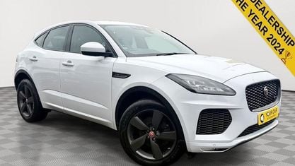 Używany Jaguar E-Pace Chequered Flag 180 KM (132 kW) 2020 Biały SUV