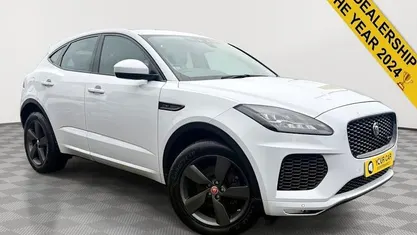 White Used 2020 Jaguar E-Pace Chequered Flag SUV | £20,000 (Fair price)