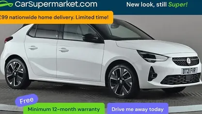 Used Vauxhall Corsa-e SRi 100 kW (136 HP) 2020 White Hatchback