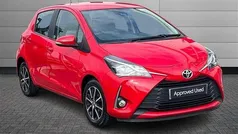 Red Used 2019 Toyota Yaris Hatchback | £10,195 (Fair price)